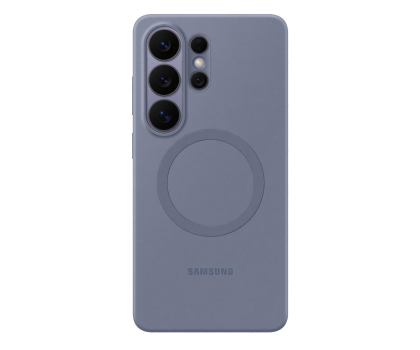 Etui do telefonów SAMSUNG Silicone Magnet do Galaxy S26 Ultra niebieskofioletowe